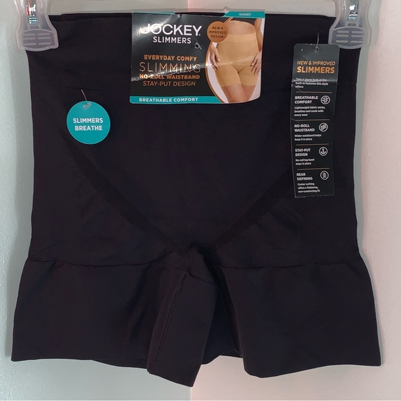 *NWT* Jockey Slimmers Breathe Mid Rise Short Shapewear - Picture 3 of 8
